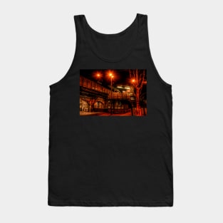 St Peters Metro Station At Night Tank Top